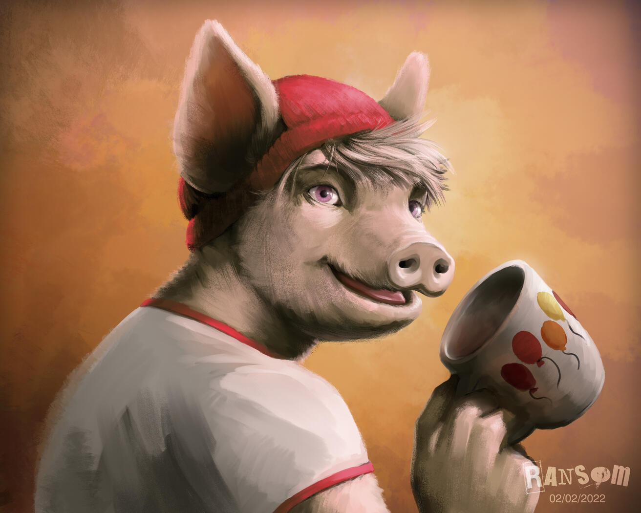Piggy Pal Portrait